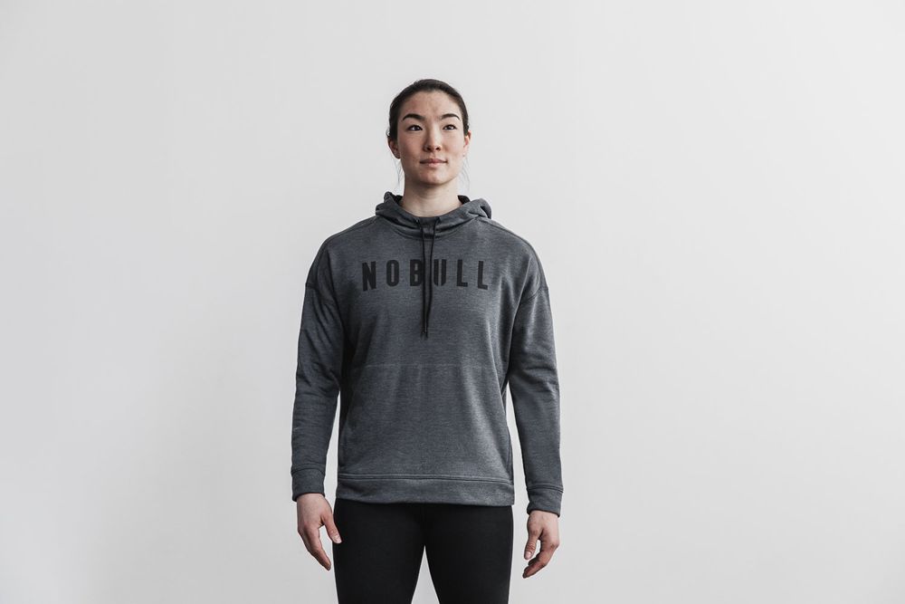 NOBULL Women's Hoodie - Charcoal - Ireland (1079JKRAO)